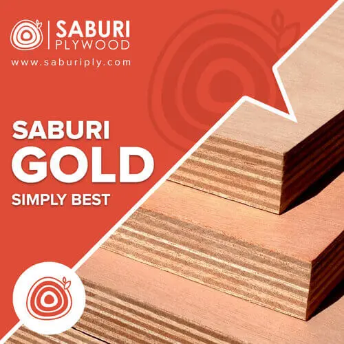 Saburi Gold 710 Plywood- 6mm (30yrs Warranty)