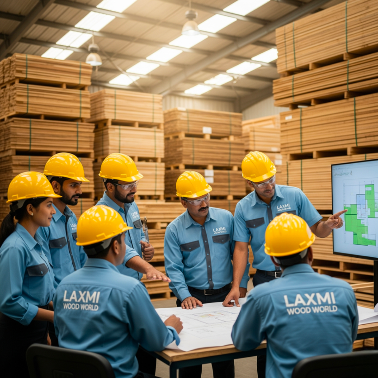 Laxmi Wood World product & finishes preview